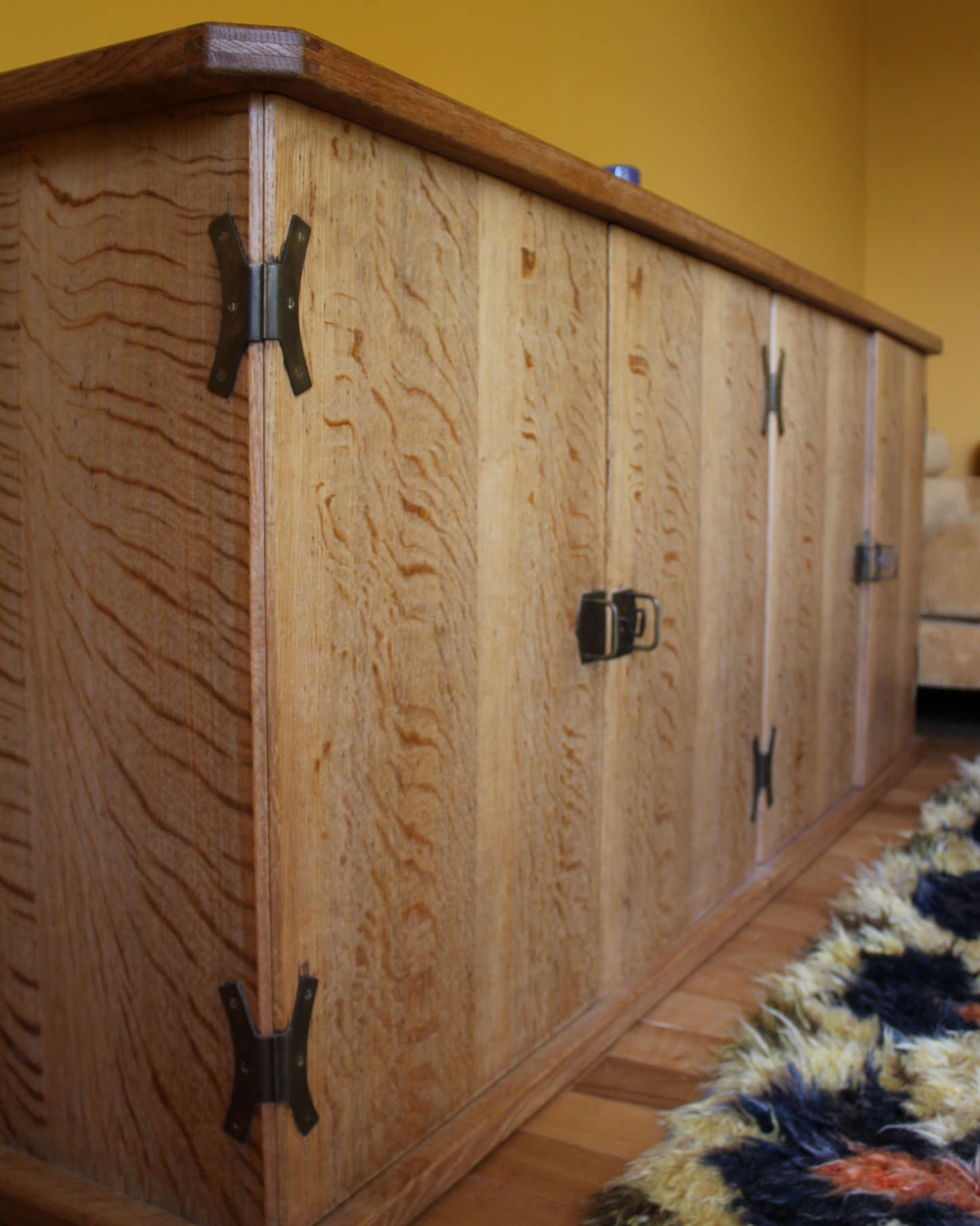 Solid Oak Sideboard / Dobbin St Vintage, Brooklyn