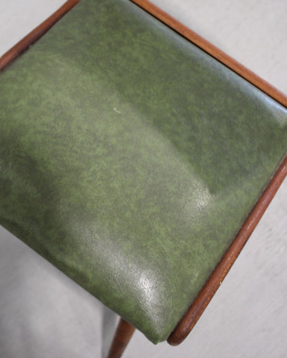 Jon Jansen Dining Chair / Green Vinyl