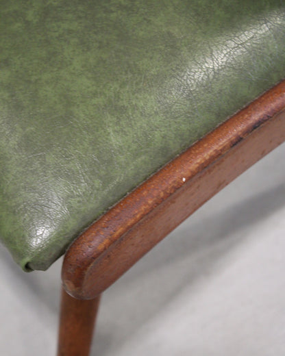 Jon Jansen Dining Chair / Green Vinyl