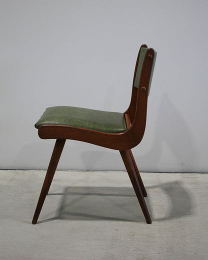 Jon Jansen Dining Chair / Green Vinyl