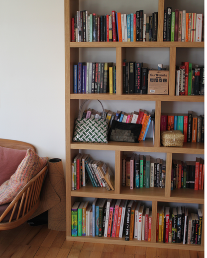 Bookshelf Cubed / Large / Oak Look