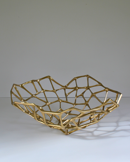 Tom Dixon Bone Bowl / Extra Large, Brass