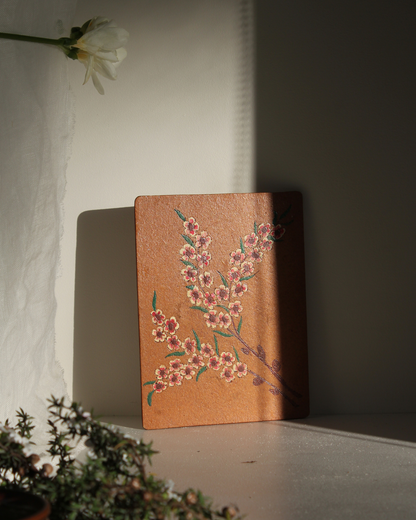 Hand-painted Mānuka Board