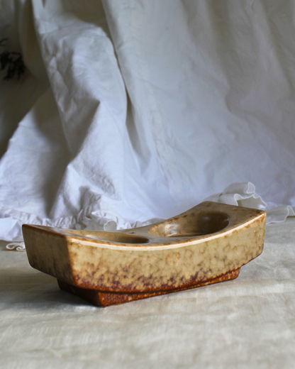 Ceramic Double Candle Holder