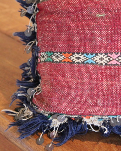 Moroccan Berber Kilim Cushion | Double Sided