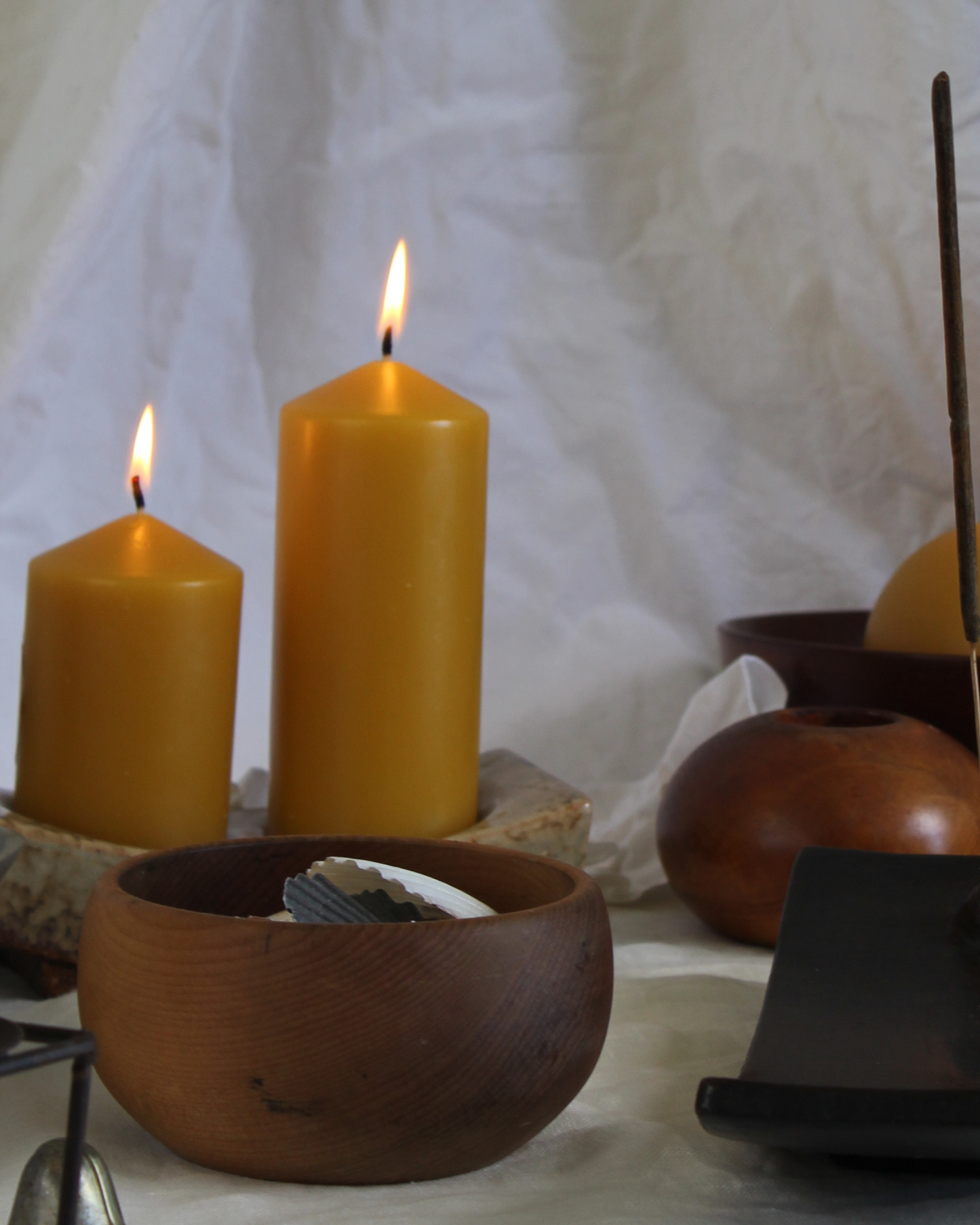 Ceramic Double Candle Holder