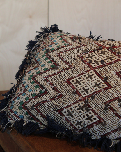Moroccan Berber Kilim Cushion | Double Sided