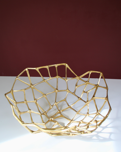 Tom Dixon Bone Bowl / Extra Large, Brass