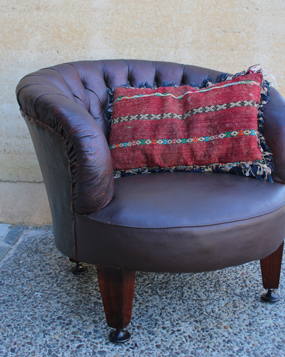 Moroccan Berber Kilim Cushion | Double Sided