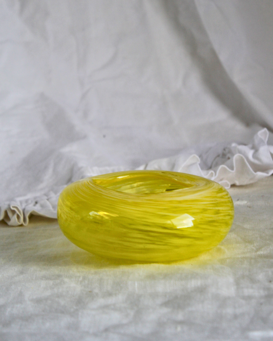 Handblown Glass Catchall Dish