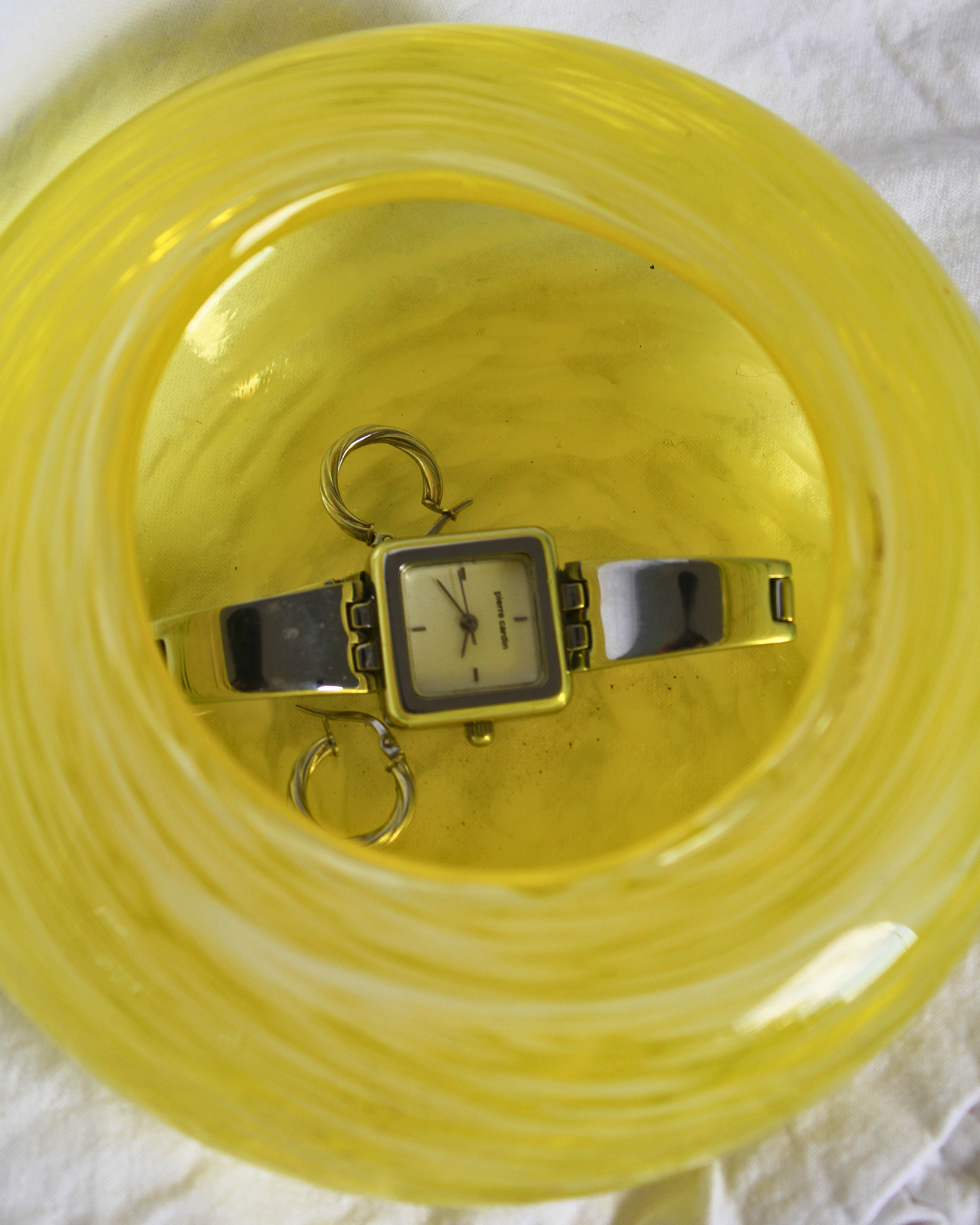 Handblown Glass Catchall Dish