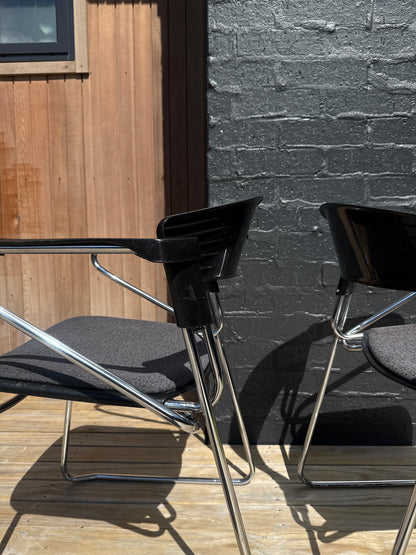 Vintage Assisa Chairs by Paolo Favaretto – Set of 3 (1980s)