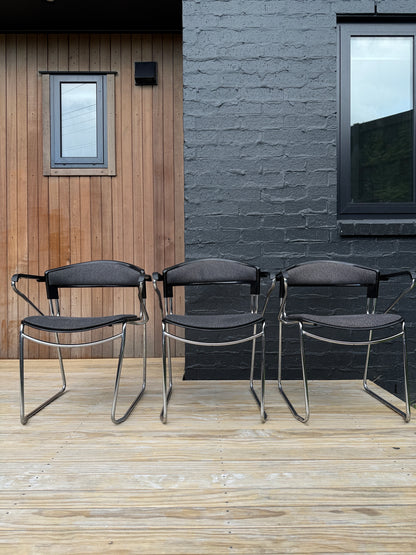 Vintage Assisa Chairs by Paolo Favaretto – Set of 3 (1980s)