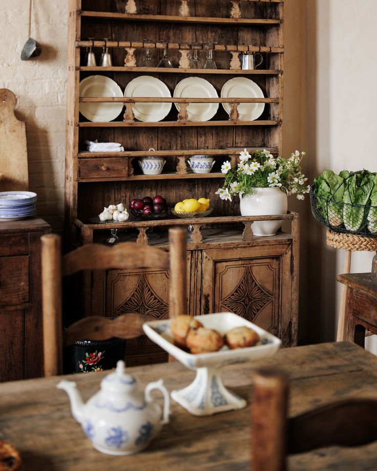 Vintage Welsh Oak Hutch
