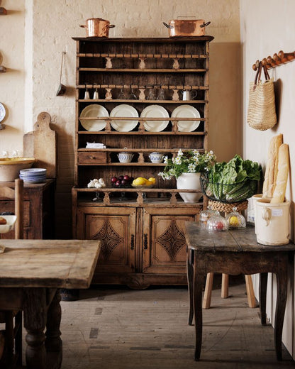 Vintage Welsh Oak Hutch