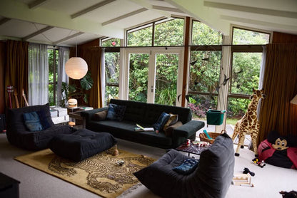 Dark Green Bouclé Sofa