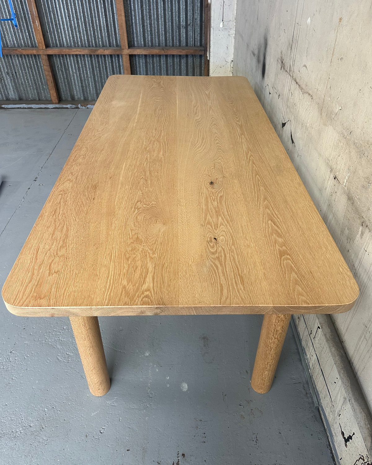Custom Made Solid Oak Dining Table