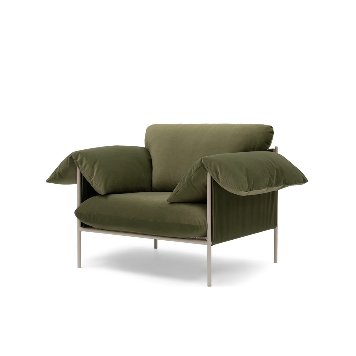 Ellison Studios Alva Armchair | Malibu Matcha