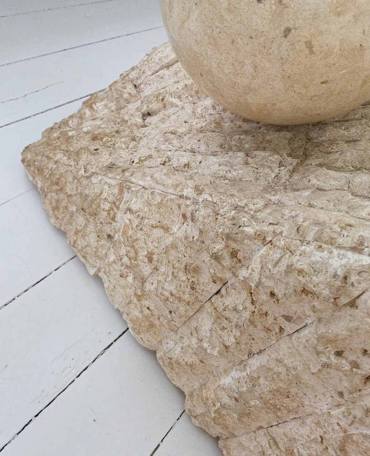 Vintage Tessellated Stone & Ball Coffee Table