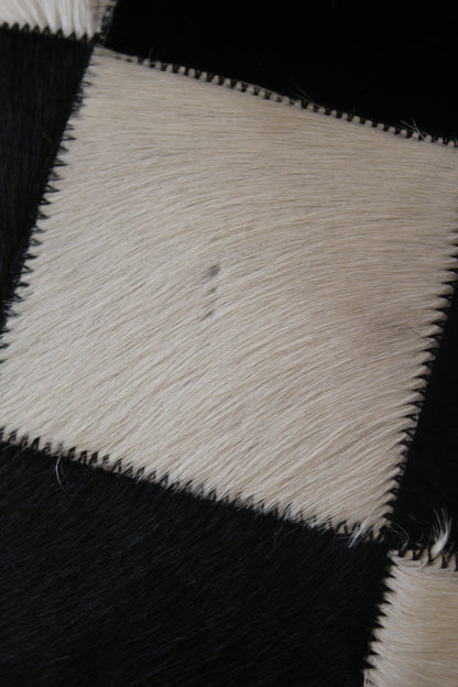 Pair of Cowhide Bolster Cushions