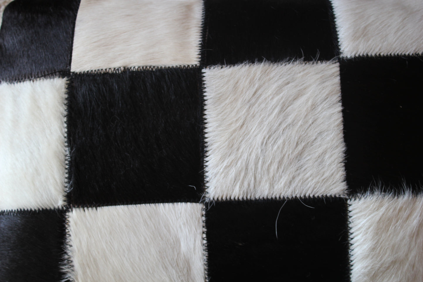 Pair of Cowhide Bolster Cushions