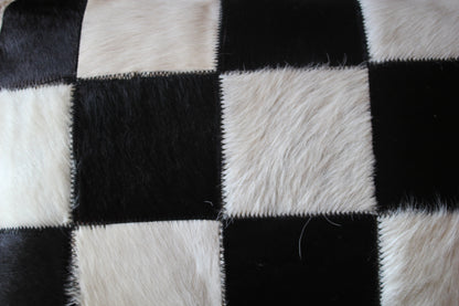 Pair of Cowhide Bolster Cushions