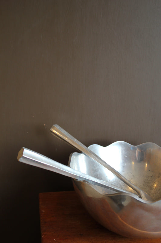 Hexagonal Salad Servers