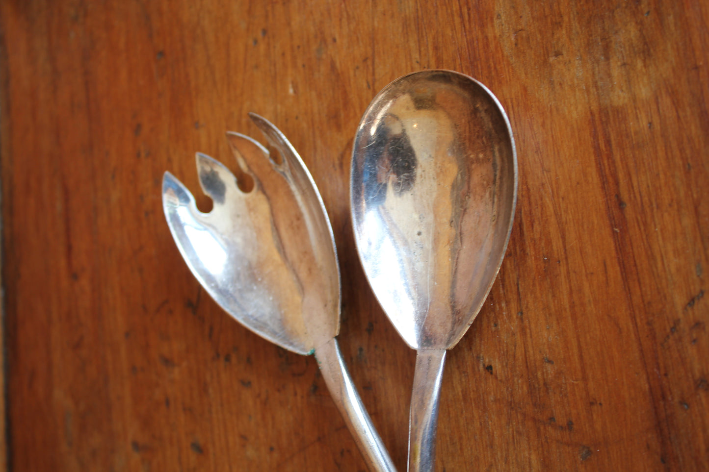 Silver Salad Servers