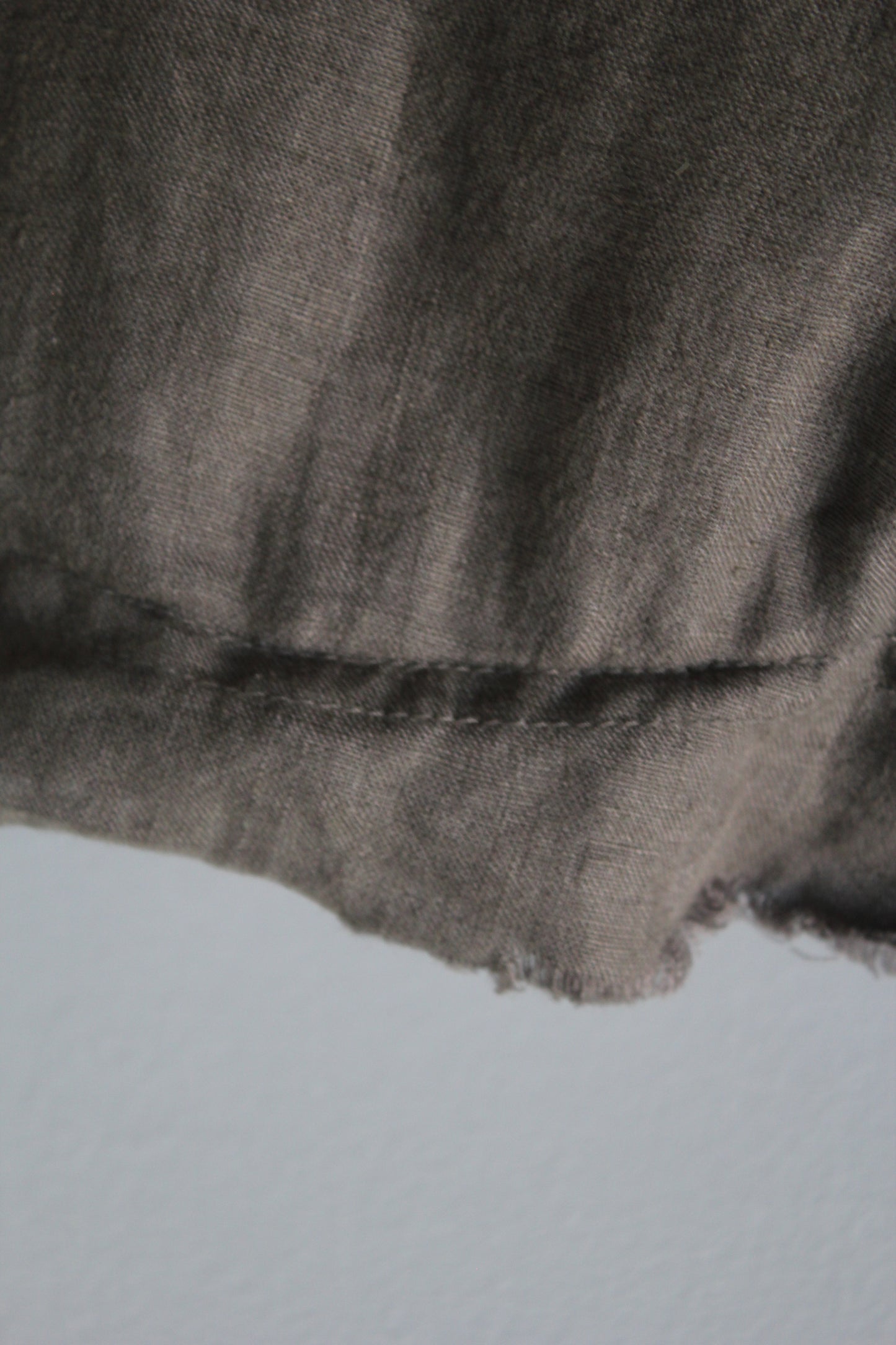Flax Linen Feather-Filled Cushion