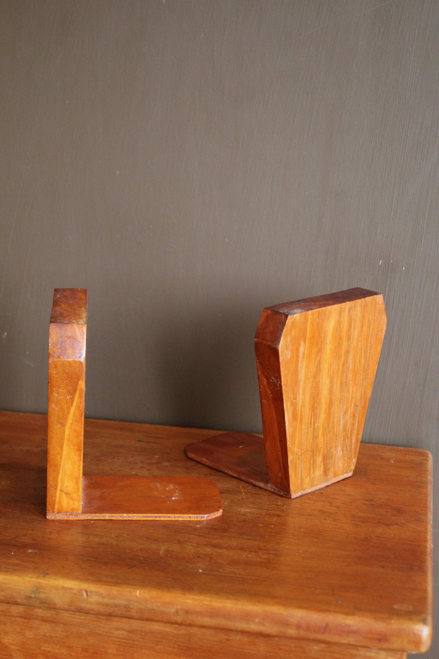 Wooden Book Stops