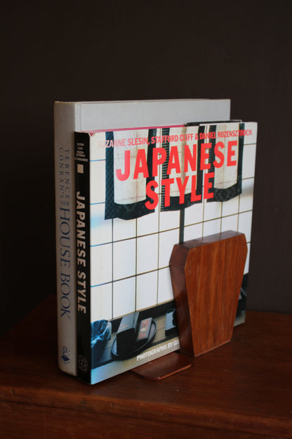 Wooden Book Stops