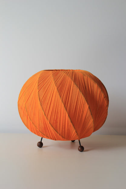 Vintage Tangerine Lamp