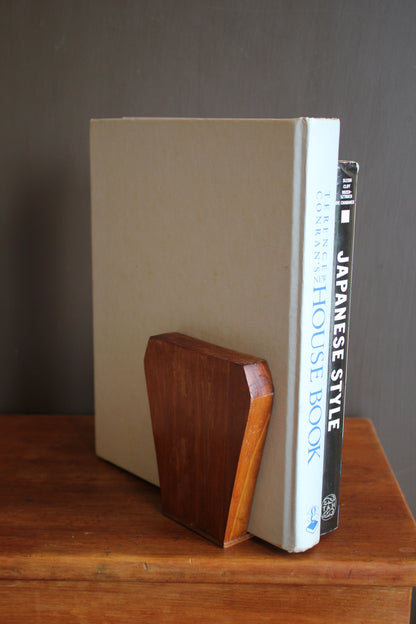 Wooden Book Stops