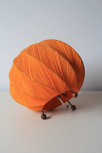 Vintage Tangerine Lamp