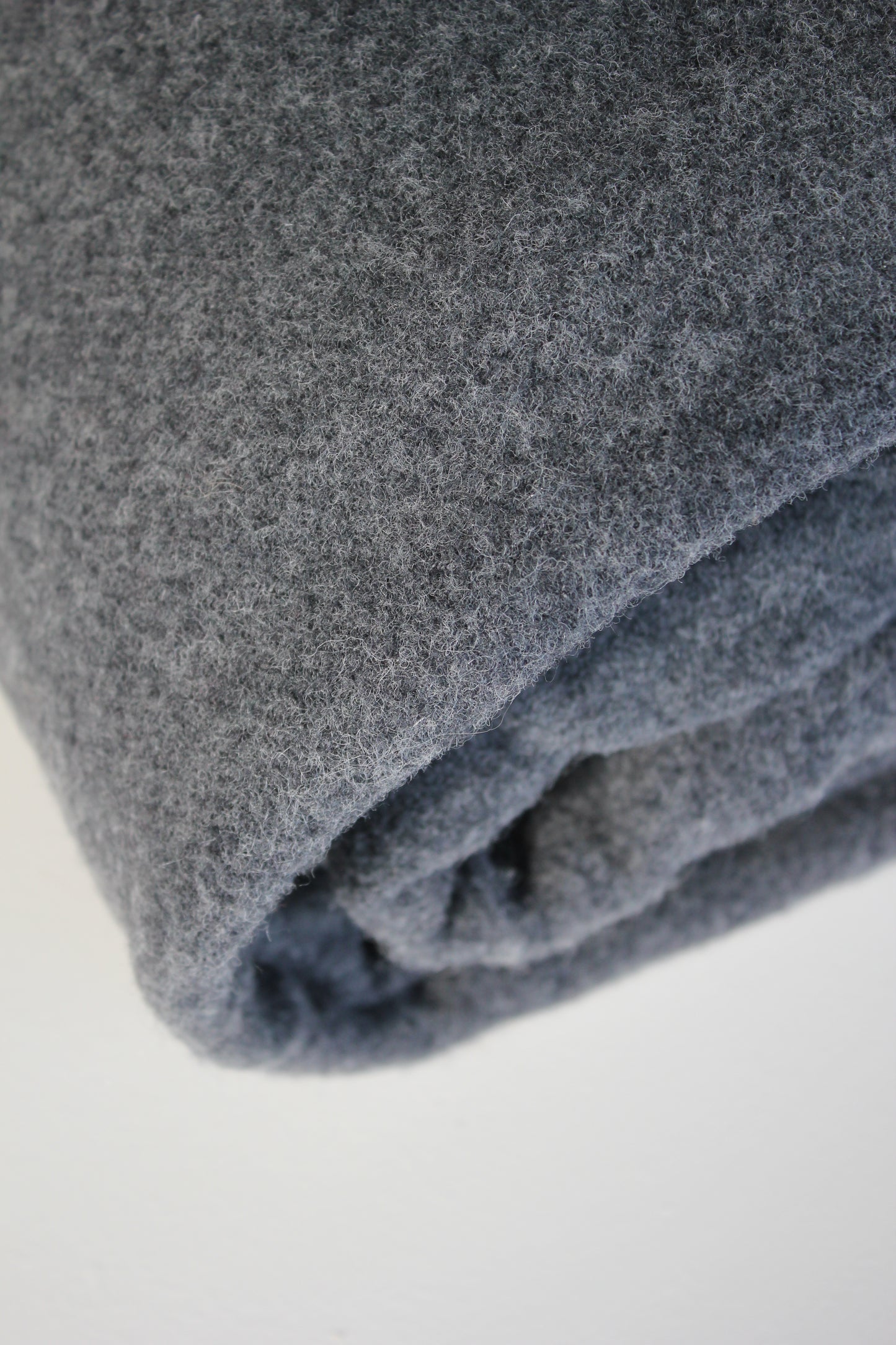 NZ Wool Throw in Slate / MM Linen