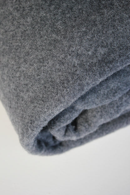 NZ Wool Throw in Slate / MM Linen