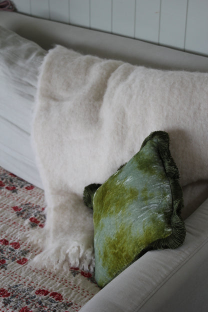 Windermere Mohair Throw / Dove