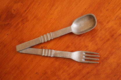 Brutalist Style Salad Servers
