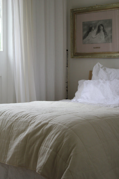 Ib Laursen Vintage Style Quilt Bedspread / King or SK