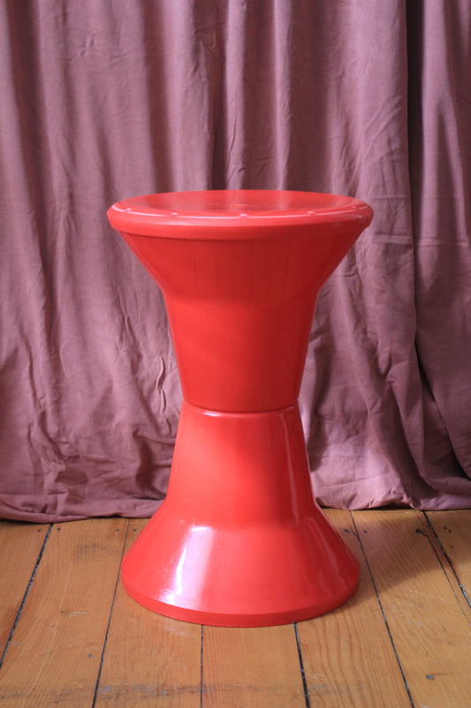 Red Caroma Stool