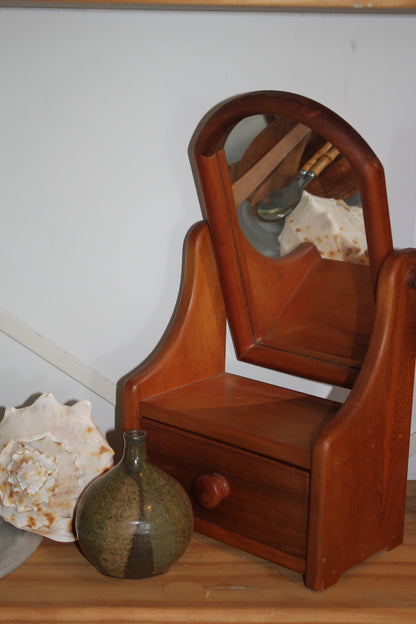 Rimu Vanity Mirror / Storage box