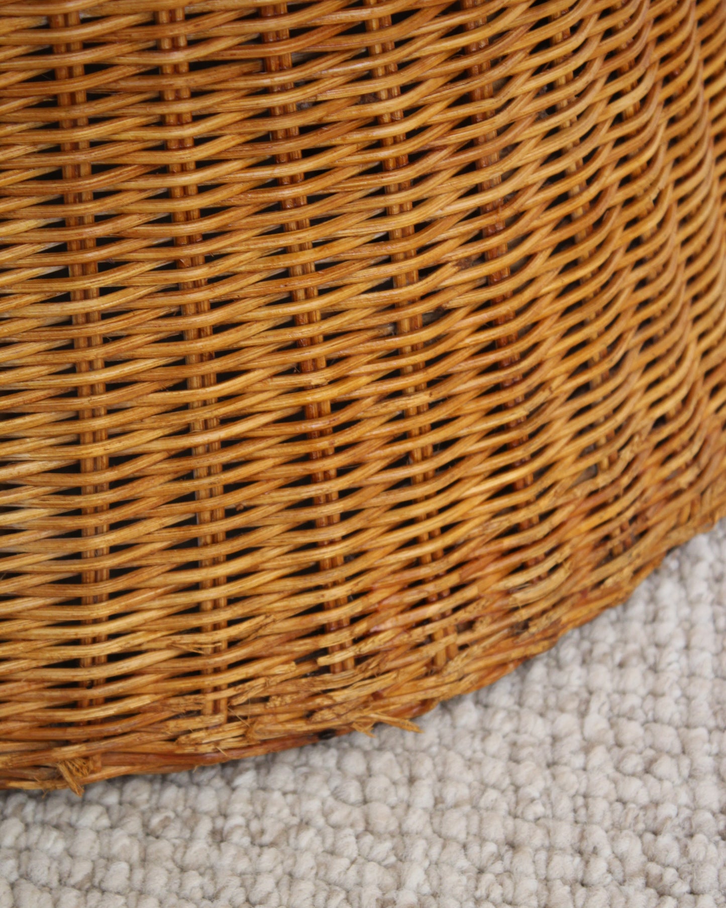 Rattan Pod Chairs / Pair