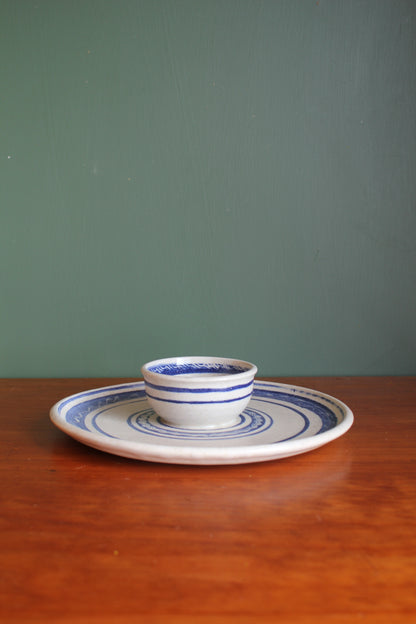 Vintage Chip & Dip Platter