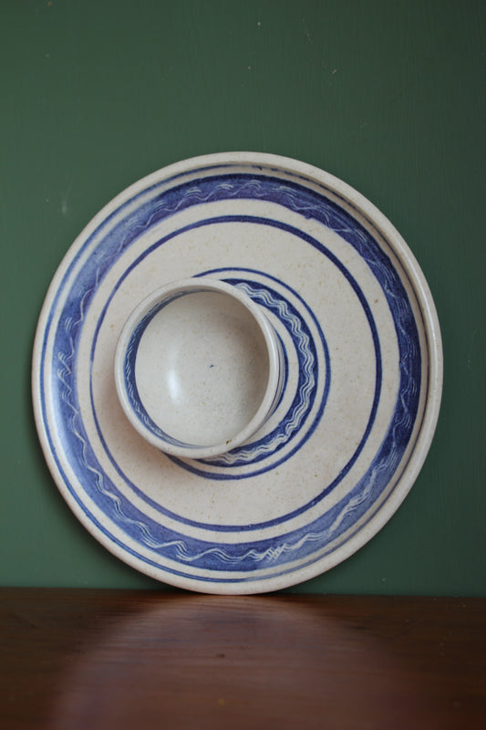 Vintage Chip & Dip Platter