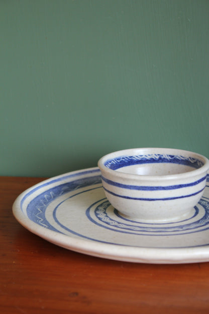 Vintage Chip & Dip Platter