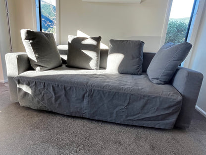 Flexform Winny Sofa Bed / Grey