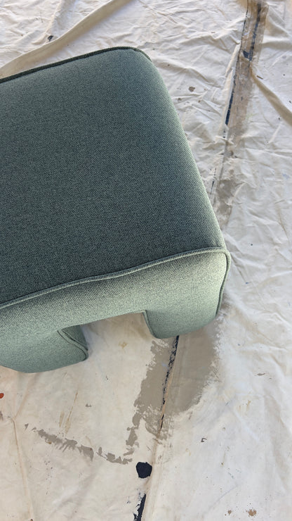 Hübsch Sculptural Pouffe – Green
