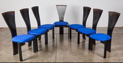 Set of 7 / Totem Chairs by Torstein Nilsen for Westnofa, 1980s