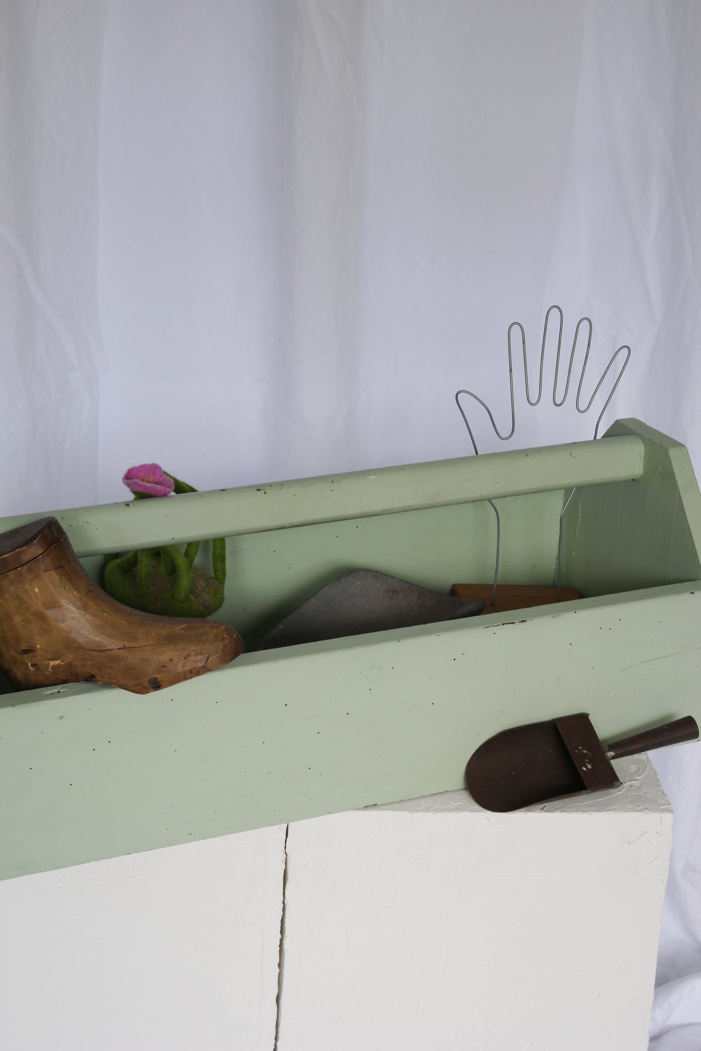 Vintage Wooden Caddy