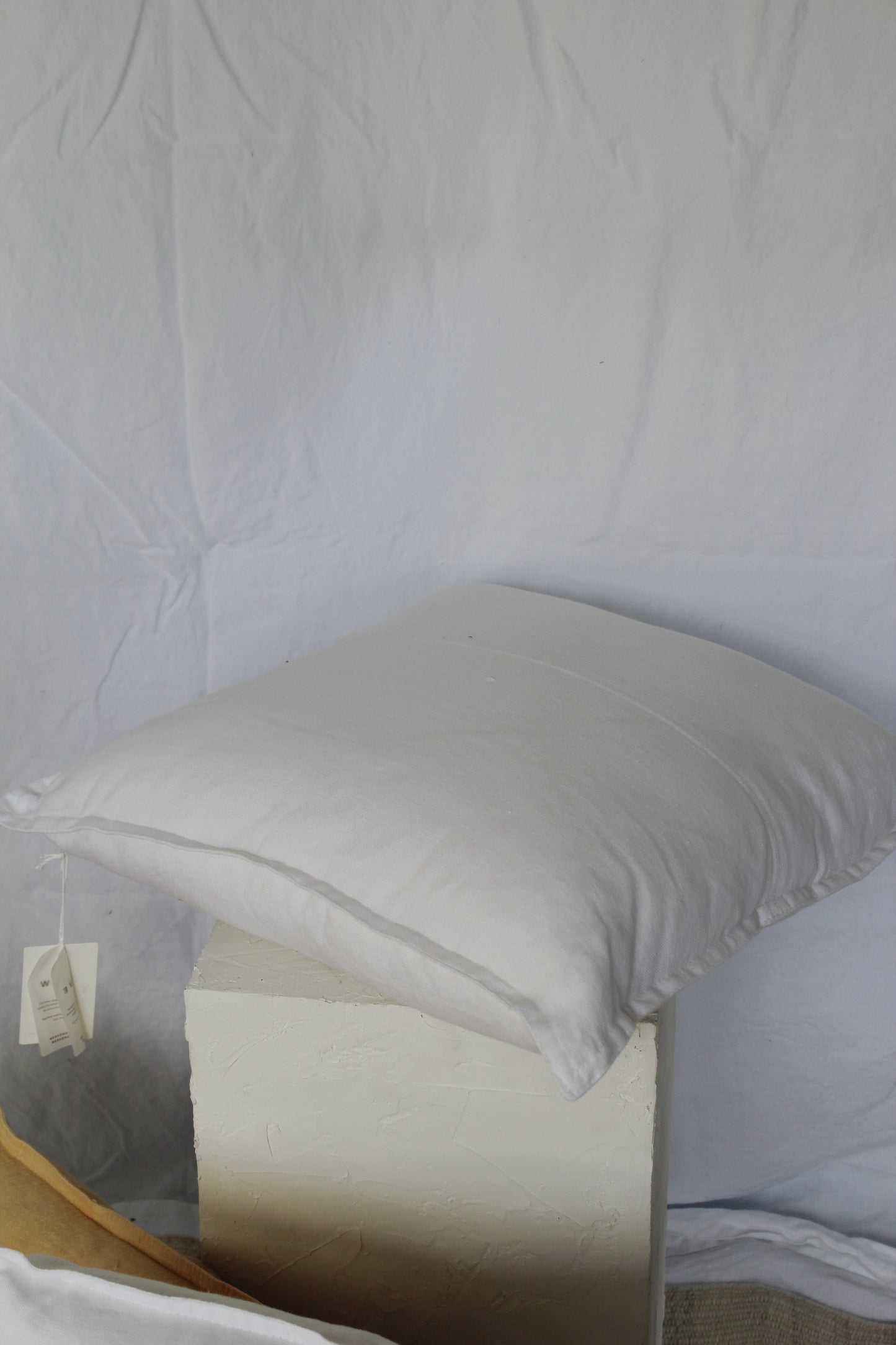 Cushions – White Weave Como (Pair)